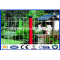 pvc coated garden security Euro welded fence